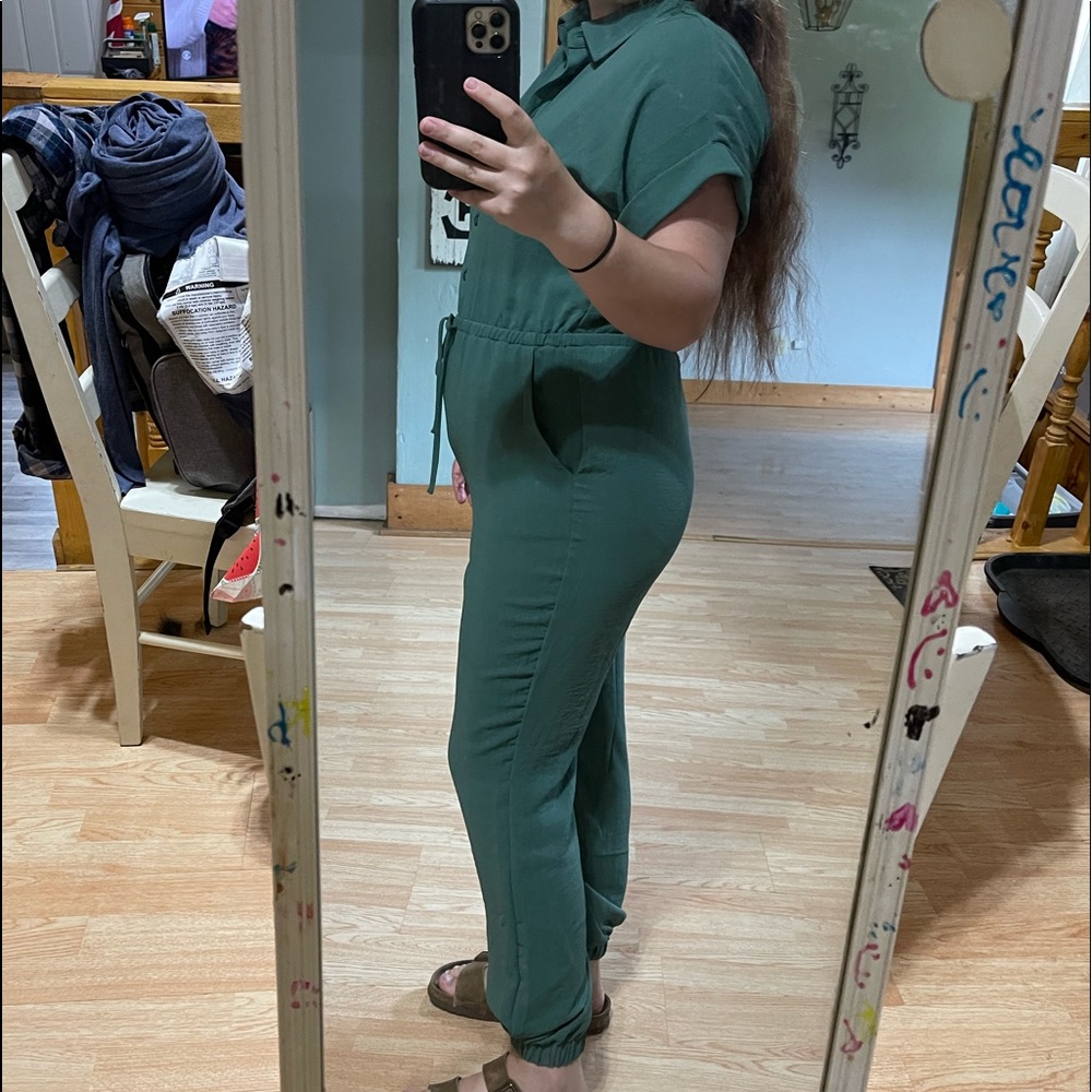 Green Jumpsuit